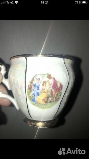 Хрустальная и фарфор,посуда чехословакия