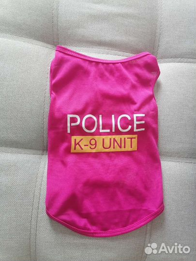Майка для собаки среднего размера