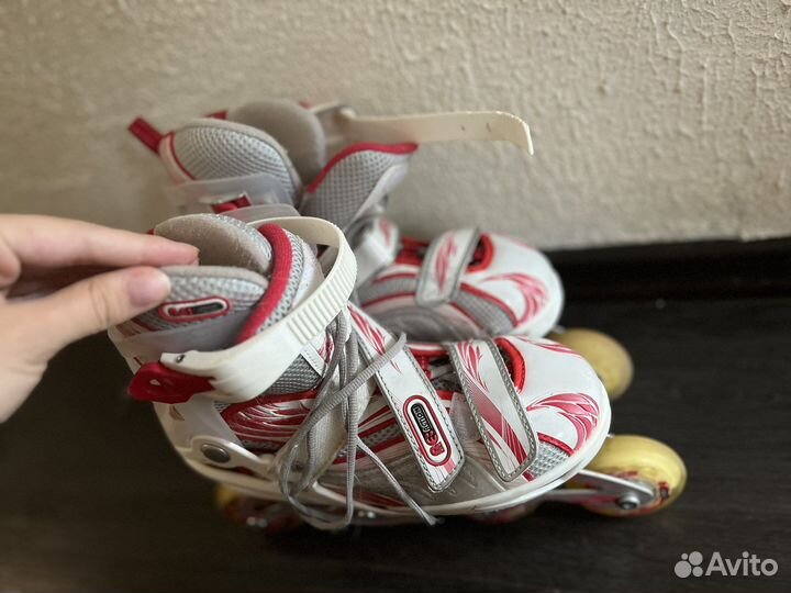 Роликовые коньки детские раздвижные 36-41