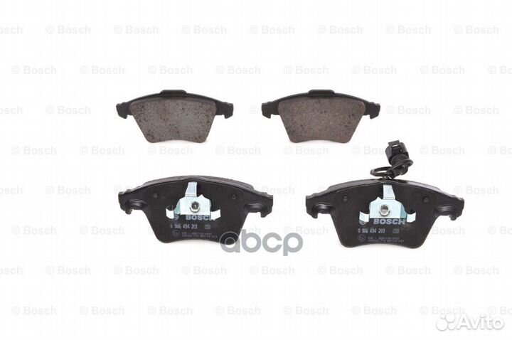 Колодки тормозные дисковые перед 0 986 494