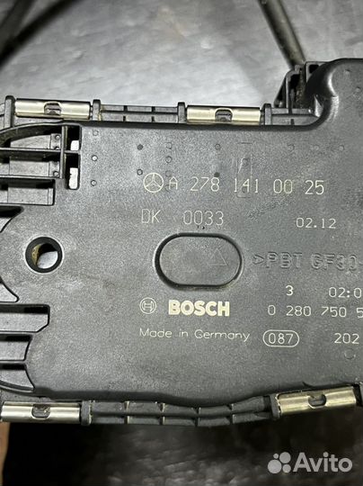 Дросельная заслонка мерседес a2781410025