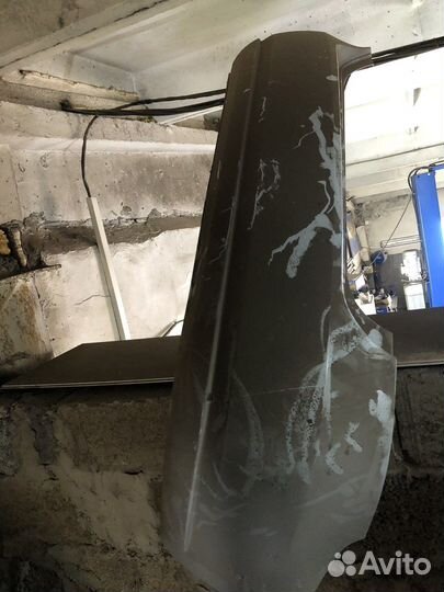 Задний бампер на volkswagen polo