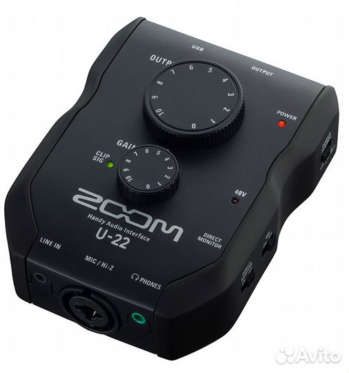 Новый аудиоинтерфейс Zoom U-22