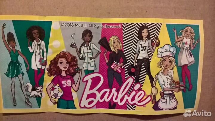 Kinder фигурки Barbie.2018