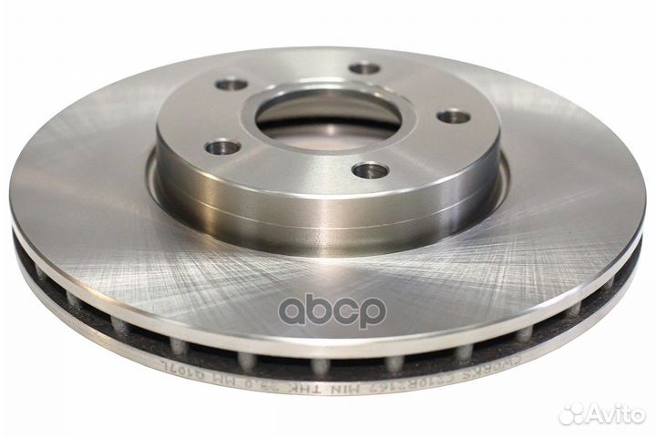 Тормозной диск передний C210R2167 cworks