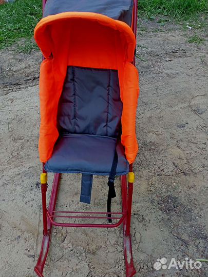 Детские зимние санки