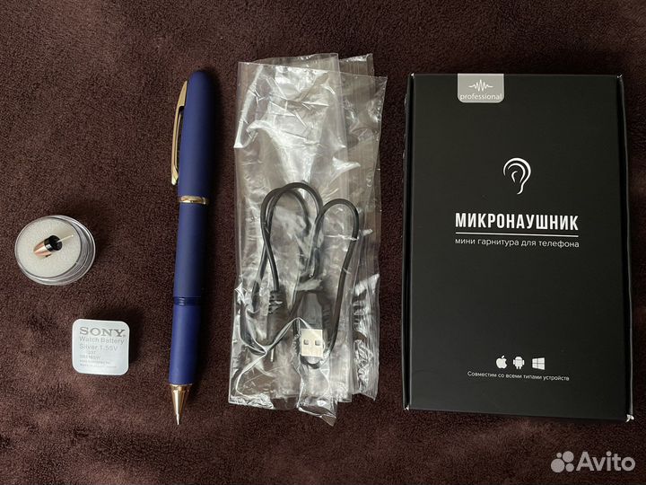 Микронаушник-ручка