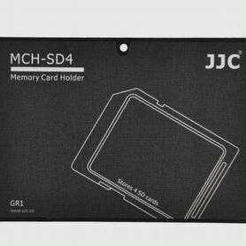 Кейс для карт памяти JJC MCH-SD4GR на 4 SD карты