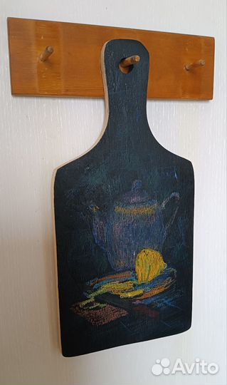 Доска разделочная расписная фанера