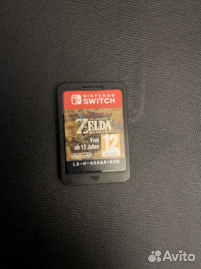 Zelda breath of the wild картридж