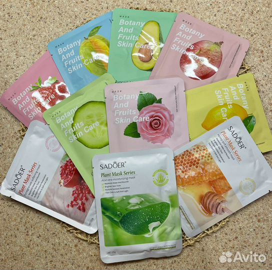 Тканевая маска для лица