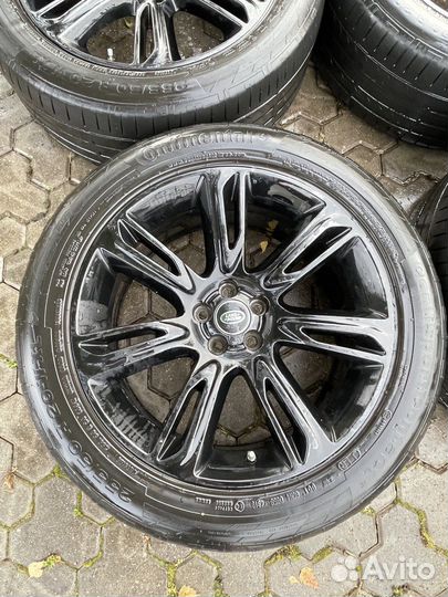 Диски оригинал Land Rover r20 с шинами Continental