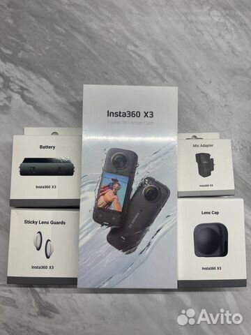 Insta360 x3 (видеокамера 360 градусов) купить в Москве | Электроника ...