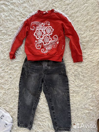 Джинсы для девочки