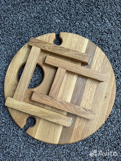 Винный столик менажница