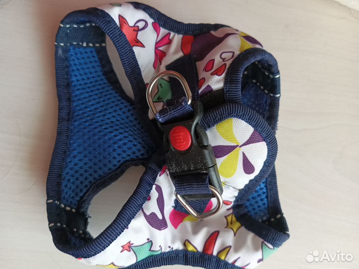 Шлейка ошейник комбинезон для чихуа-хуа