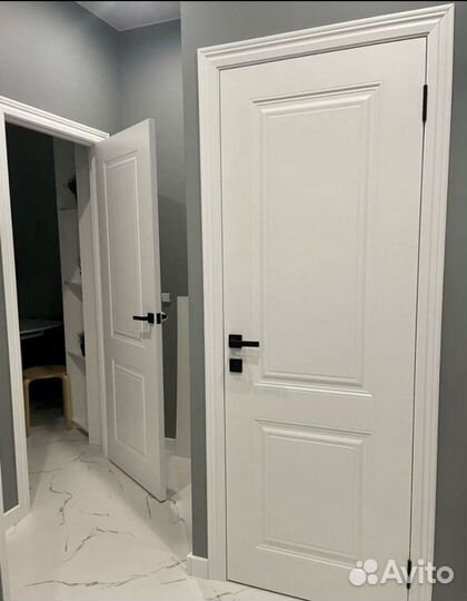 Двери межкомнатные белые