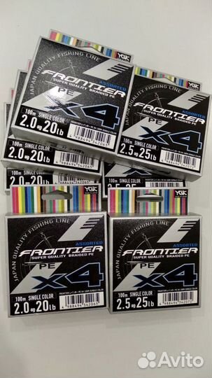 Плетенка леска YGK Frontier Х4