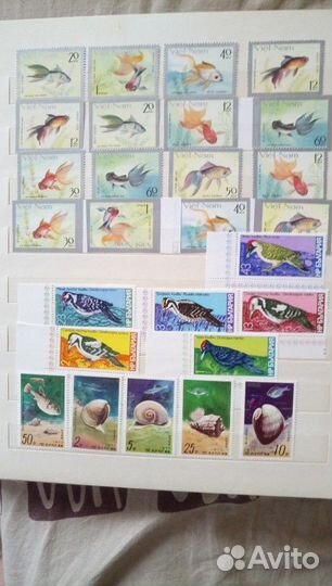 Марки СССР Фауна 1975-1979г