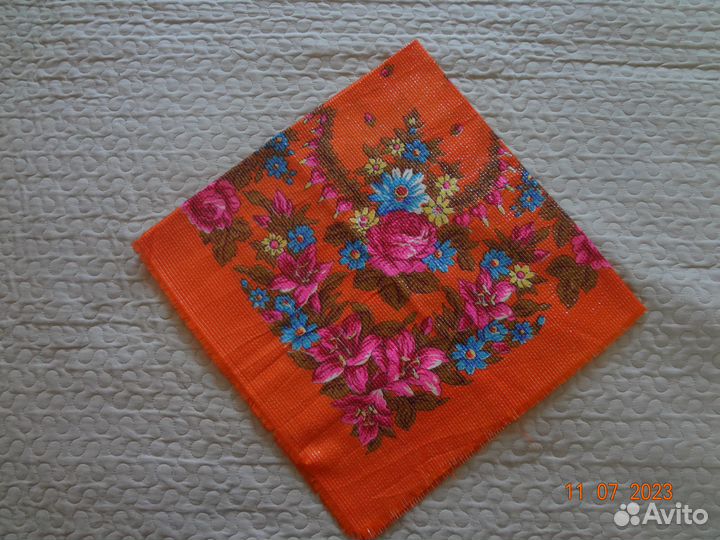 Платок шерстяной СССР