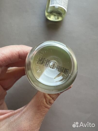 Набор из мини шампуней Aromatica 2x30ml новые