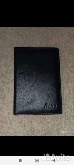 Новая кожаная обложка для паспорта