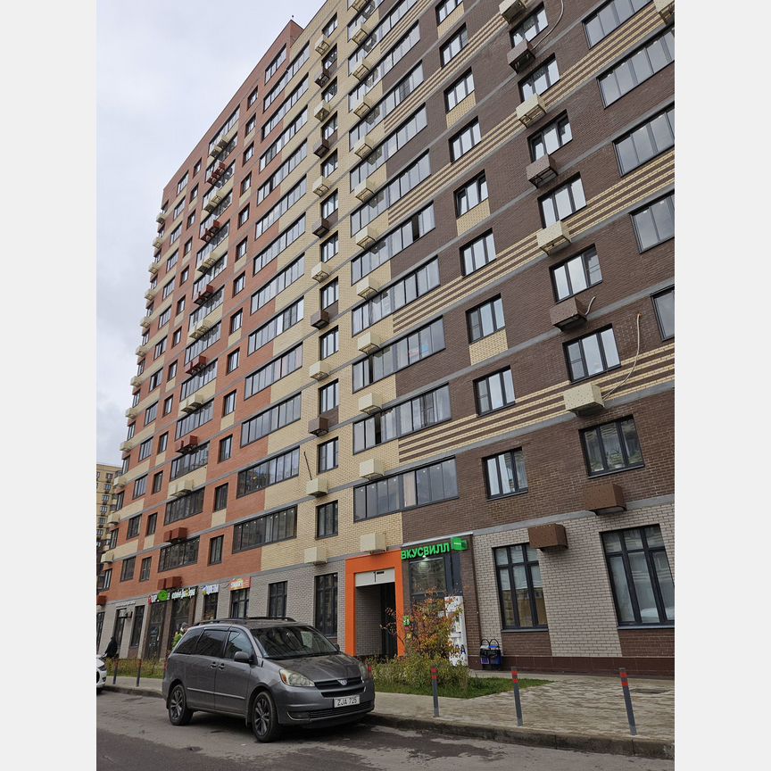 2-к. квартира, 50,8 м², 5/19 эт.