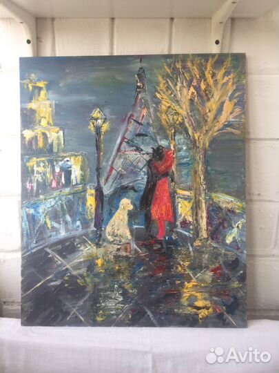 Картина маслом на холсте большая