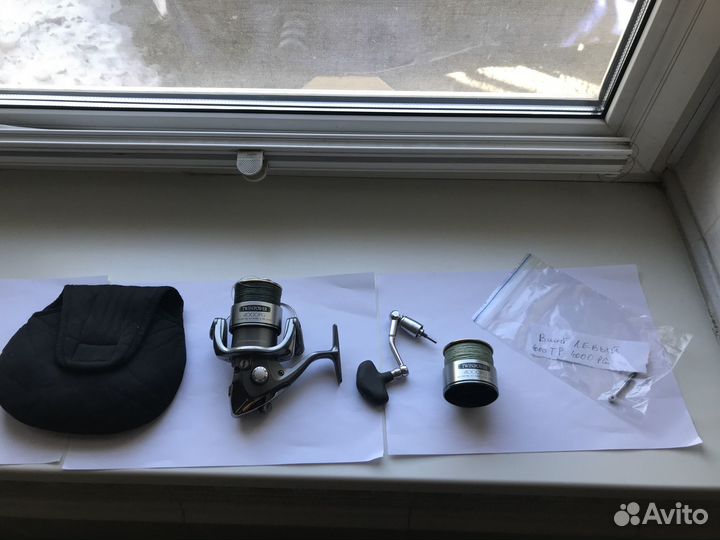 Shimano 02 Twin Power 4000 PG + доп.шпуля
