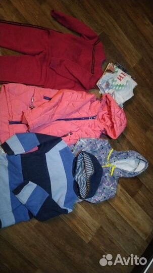 Вещи пакетом для девочки 122