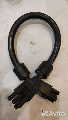 Силовой кабель well shin E90165 VW-1 10awgx5C