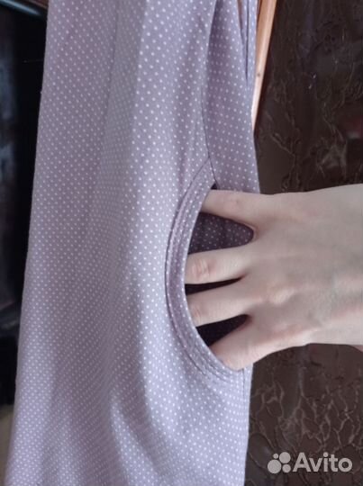 Халат и сорочка для беременных 46