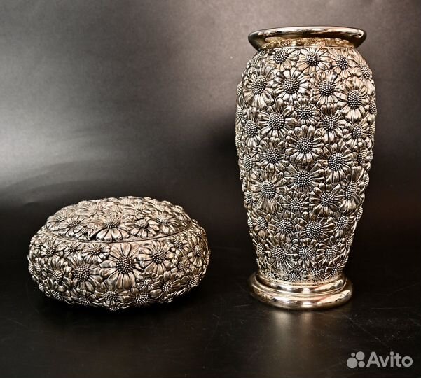 Дизайнерская Ваза и шкатулка. StilArte DS. Италия