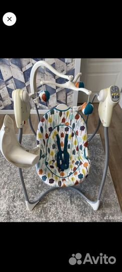 Детские электронные качели