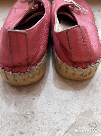 Эспадрильи/кеды белве и малиновые 38р