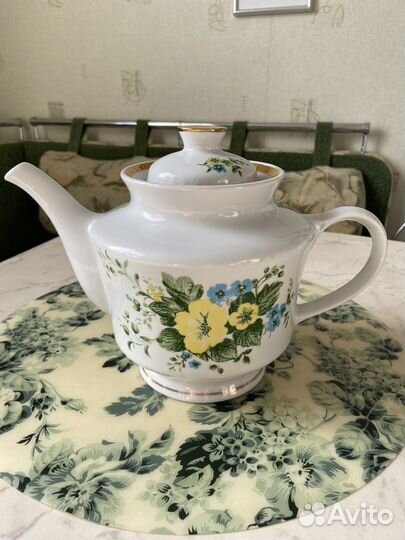 Чайник заварочный фарфоровый СССР