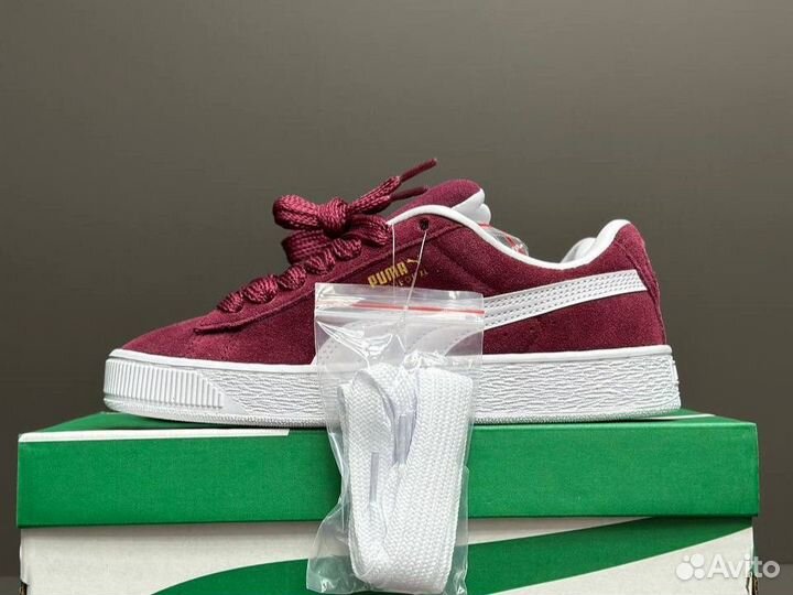 Puma Suede XL красные