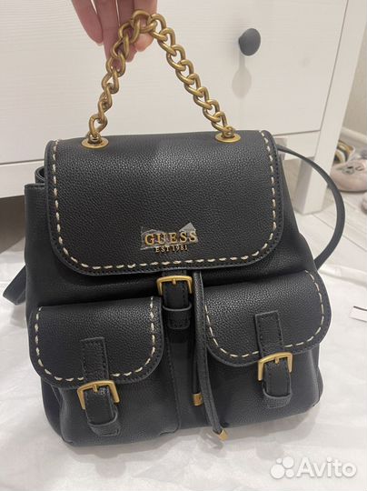 Рюкзак женский натуральная кожа Guess