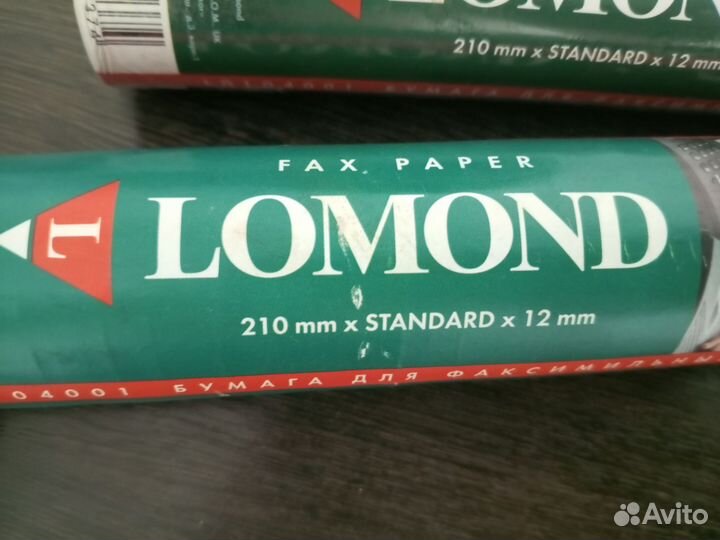 Бумага для факса Lomond