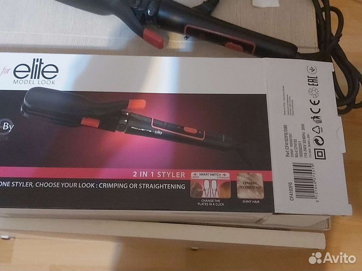 Утюжок Ровента 2 в 1