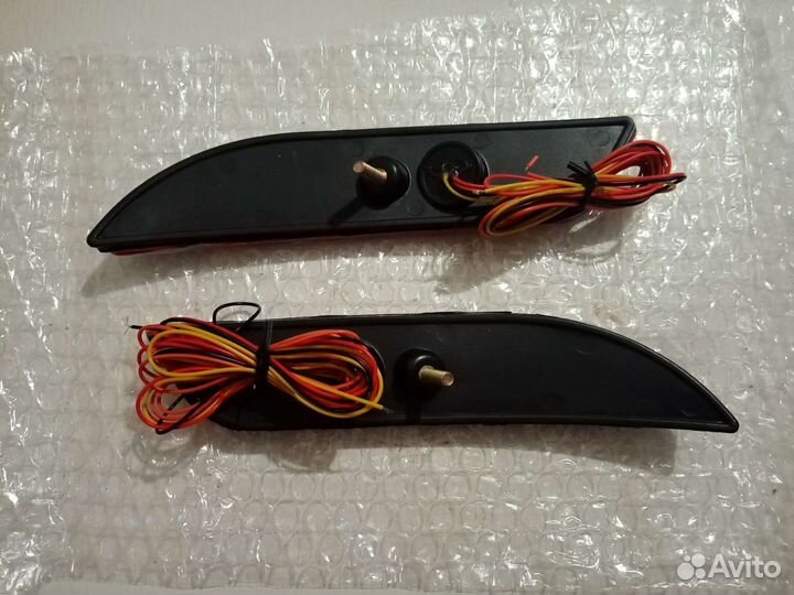 Светодиодные катафоты в задний бампер Приора 2