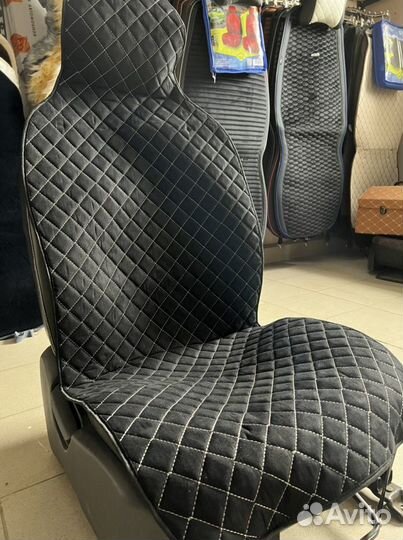 Накидки на сидения из алькантары