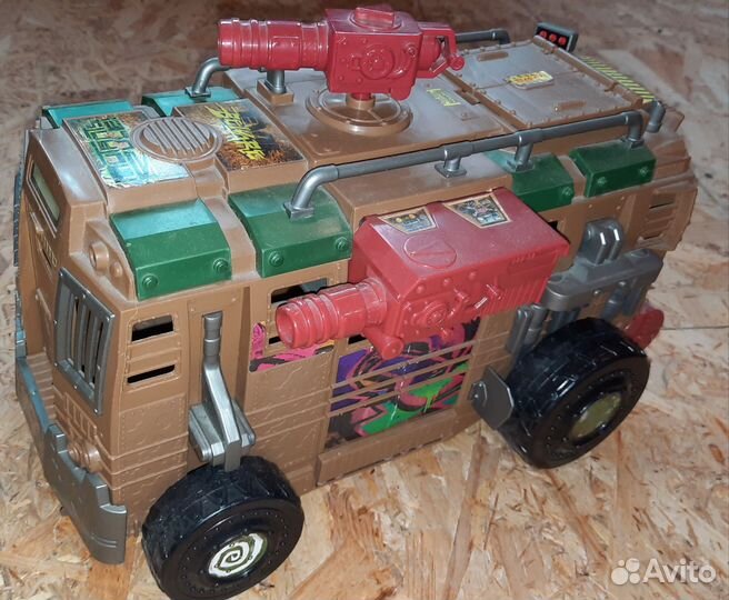 Панцеробус и другой транспорт черепашек ниндзя