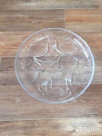 Блюдо для фруктов (фруктовница ),хрусталь