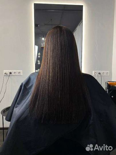 Кератиновое выпрямление ботокс волос нанопластика