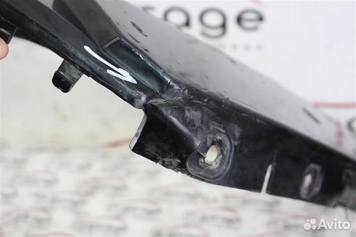 Накладка переднего бампера под номер Nissan Qash