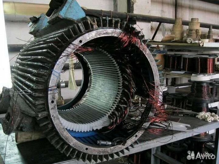 Электродвигатели ремонт, перемотка, продажа, обмен
