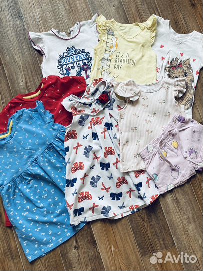 Детские вещи пакетом для девочки