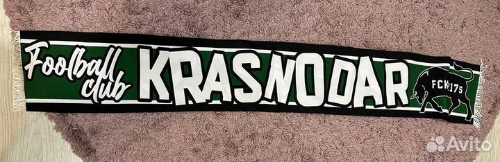 Летний дизайнерский шарф фк Краснодар