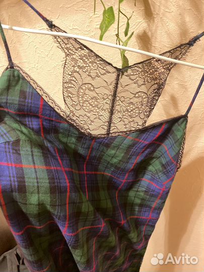 Платье zara В клетку S